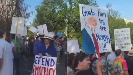 Large ‘No Kings’ Protest Draws Hundreds In Tennessee Defying Expectations for a Red State: ‘Please Stay Safe’ A picture of the Tennessee protest.