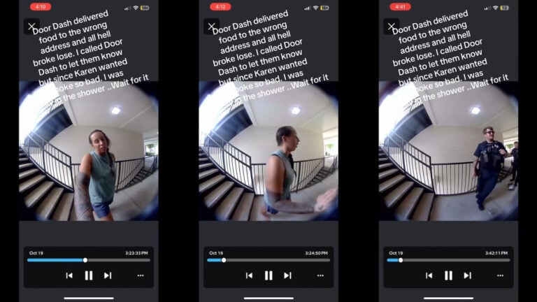 Atlanta Neighbor Threatens to Call Police on Woman Over DoorDash Mix-Up: ‘Looks Like You Were Trying to Get Some Free Food’ Atlanta Doordash Wrong Delivery Police Called