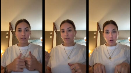 atlanta woman uber eats driver elevator incident