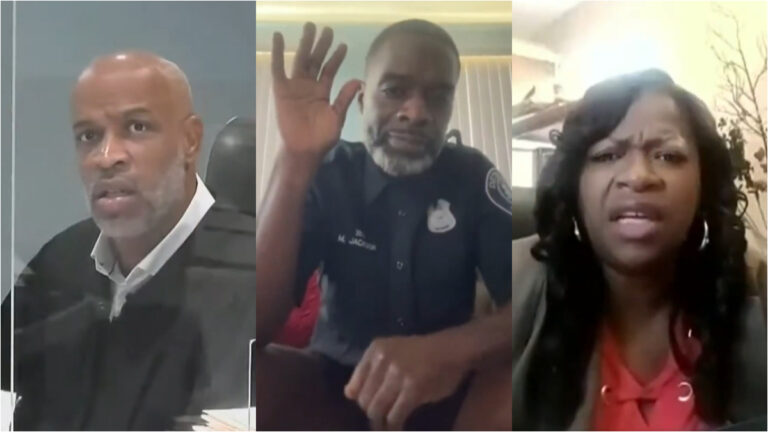 detroit cop zoom hearing