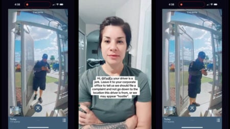 FedEx Driver Allegedly Caught on Camera Taking Money from Florida Couple’s Driveway: ‘This Isn’t a Finders Keepers Situation!!!!’ florida fedex driver takes money driveway