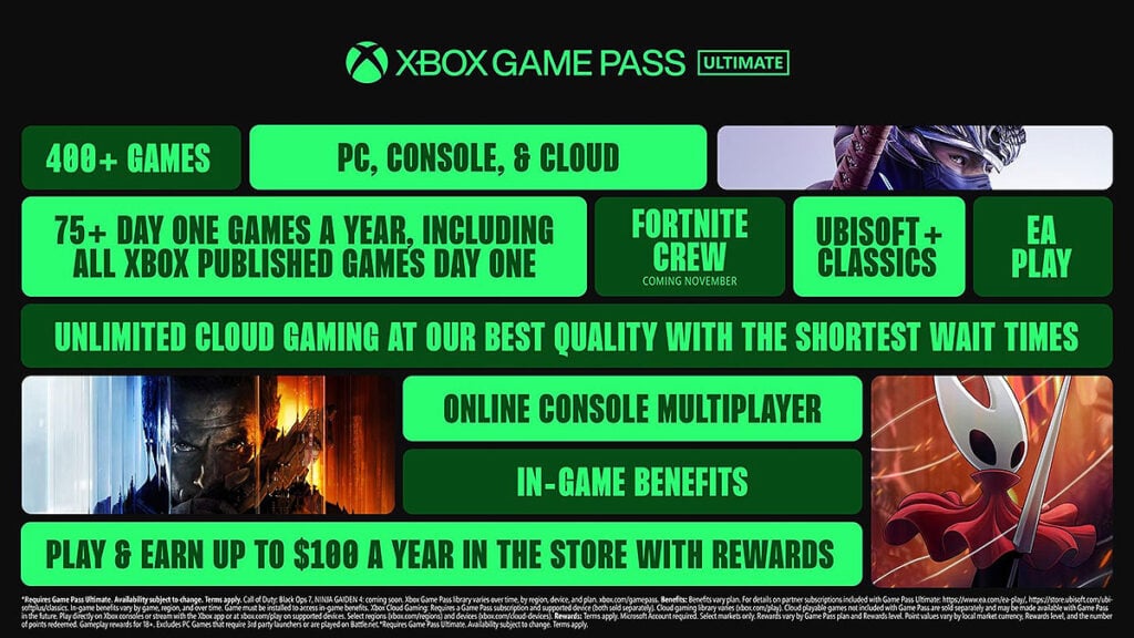 Xbox Game Pass price hike and changes October 2025