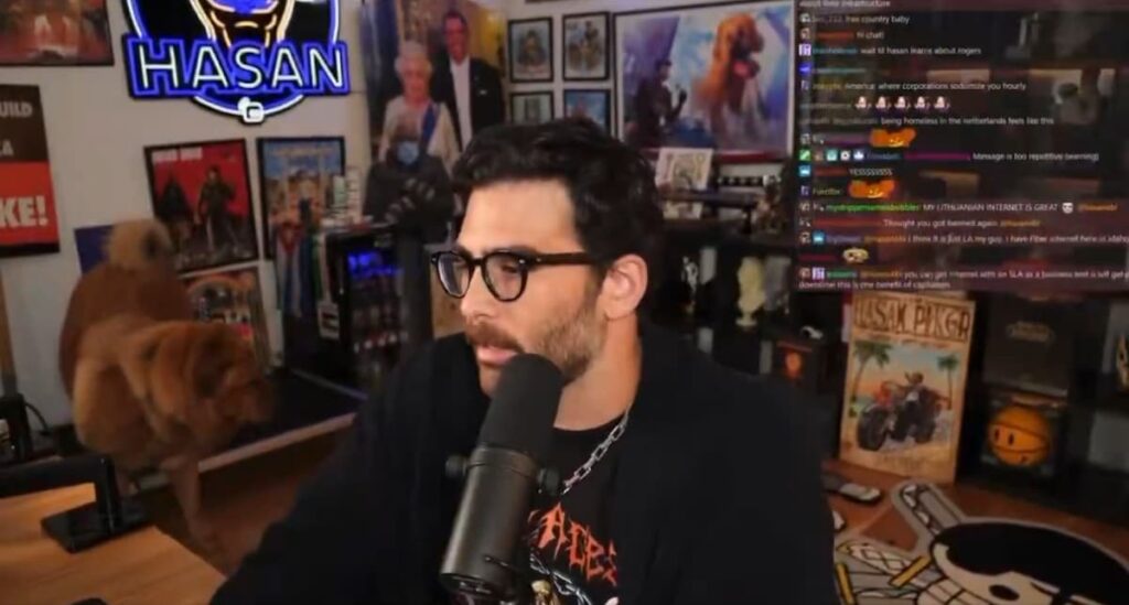 HasanAbi Faces Online Backlash Over Viral Dog Shock Collar Clip, Allegations Divide Fans Hasanabi streamer shocks his dog