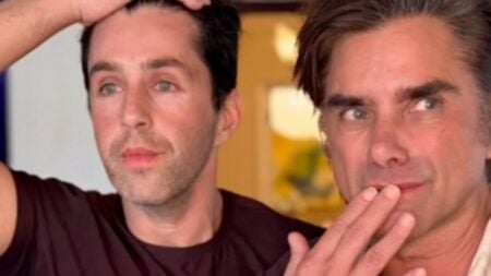 John Stamos and Josh Peck Share a Surprising Kiss in New Video: ‘Didn’t See That Coming!’ Josh Peck and John Stamos shocked