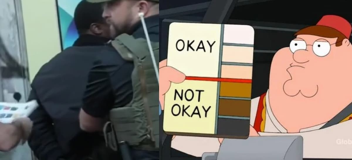 ICE Agents in New York Caught on Video Seemingly Flipping Through Color Charts: ‘It’s the Skin Tone Matrix’