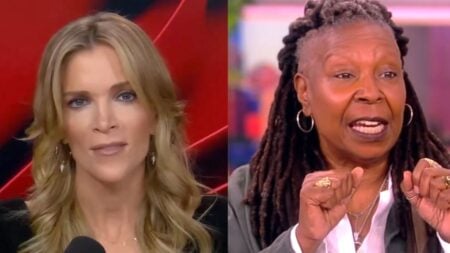 Megyn Kelly Attacks Whoopi Goldberg For ‘Cocoa Butter’ Remarks: ‘I Hear This Is Racist’ Megyn Kelly (left) Whoopi Goldberg (right)