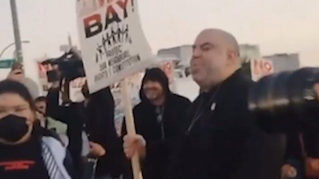 Terrifying Scene in California as ICE Fires Tear Gas Directly at Clergyman’s Mouth During Protest: ‘When Will Christians Realize Trump Is the Antichrist?’