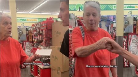 South Carolina Jokesters Hilariously Roasted By Lowkey Dollar Tree Karen: ‘You Guys Are So Mean’ South Carolina men find unlikely friend in Dollar Tree Karen