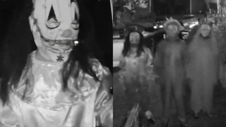 Virginia Family Lives Out The Plot Of A Horror Movie When Terrifying Masked Men Appear At Their Front Door: ‘This Went On Way Too Long’ A Virginia family was terrified after finding three masked people at their front door