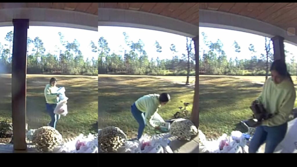 Alabama Mom Shares Footage of Walmart Delivery Driver Allegedly Stealing Her Toddler’s New Cowboy Boots from Her Front Porch: ‘This Is the Saddest Thing I’ve Watched’ Alabama Walmart Delivery Driver Steals Toddler Boots