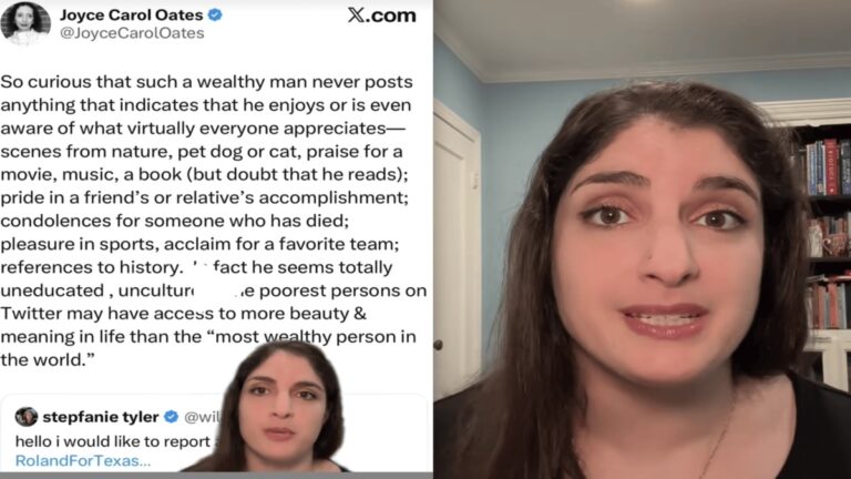 Beloved New York Author, Joyce Carol Oates, Viciously Drags Elon Musk on Twitter, ‘He Does Appear Quite Sad for Such a Wealthy Guy’ Beloved New York Author, Joyce Carol Oates, Viciously Drags Elon Musk on Twitter