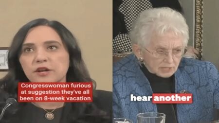 Boomer North Carolina Congresswoman Called Out for Being on ‘Eight-Week Vacation’ During Shutdown, Clearly Can’t Handle the Heat