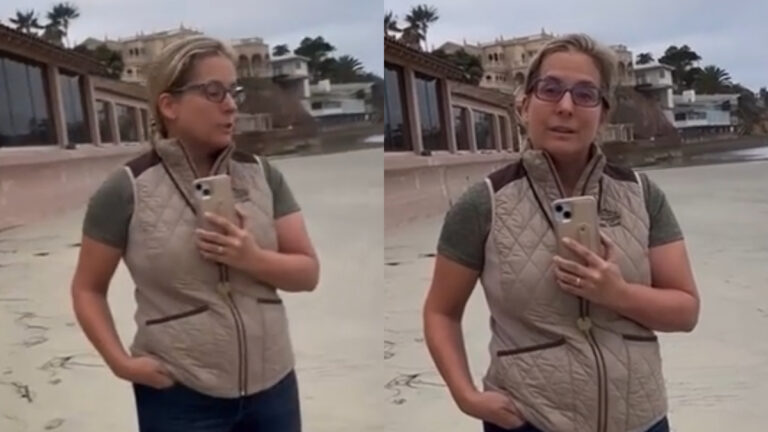 Del Mar Woman Yells at Man on Public Beach Saying He’s Too Close to Her House: ‘How Pathetic’