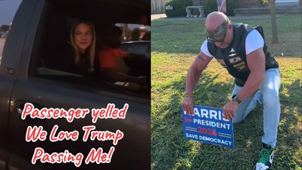 Fiery Indiana Motorist Approaches Teen Trump Supporter and Her Father During Intense Roadway Confrontation: ‘Drive by Education’