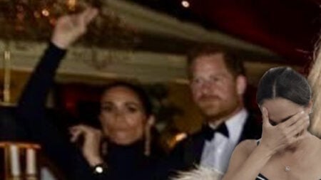 Meghan Markle Photobombs Celebrities With ‘Creepy and Pathetic’ Gesture: ‘The Viper Is in Her Own Idea of Heaven’ Meghan Markle Photobombs Celebrities With Embarrassing Gesture