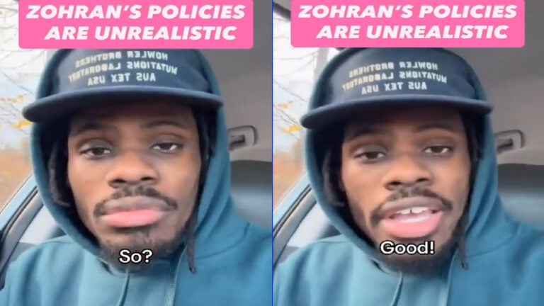 One Enthusiastic New Yorker is Glad Zohran’s Policies Are Unrealistic, ‘Black people having rights as citizens used to be unrealistic’ One Enthusiastic New Yorker is Glad Zohran's Policies Are Unrealistic