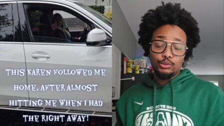 Oregon Karen has crazy road rage