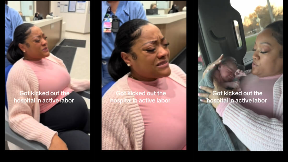 Family Members Enraged After Pregnant Woman Allegedly Gets Kicked Out of Indiana Hospital While in Active Labor, Later Gives Birth on the Side of the Road: ‘They Clearly See She’s in a Lot of Pain’