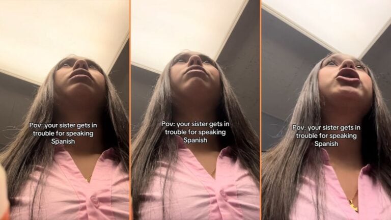 Racist Texas Teacher Gets Students ‘in Trouble for Speaking Spanish’ in Class: ‘Isn’t That a Violation of a Human Right?’ Racist Texas Teacher Gets Students 'in Trouble for Speaking Spanish' in Class 'Isn't That a Violation of a Human Right'