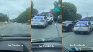 Shocked Driver Accidentally Drives into a High-Speed Car Chase in New York 'U Pulled Up Like the Sheriff or Something'