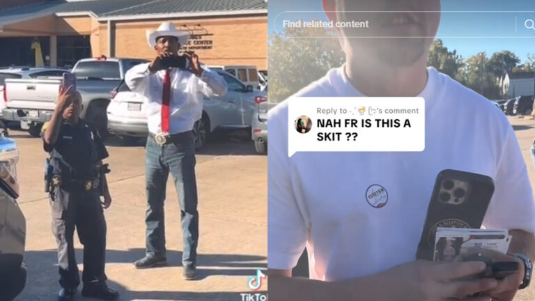 Texas Woman Harassed by MAGA Supporters While on Her Way to Vote: ‘They Wanted to Stop You From Voting’