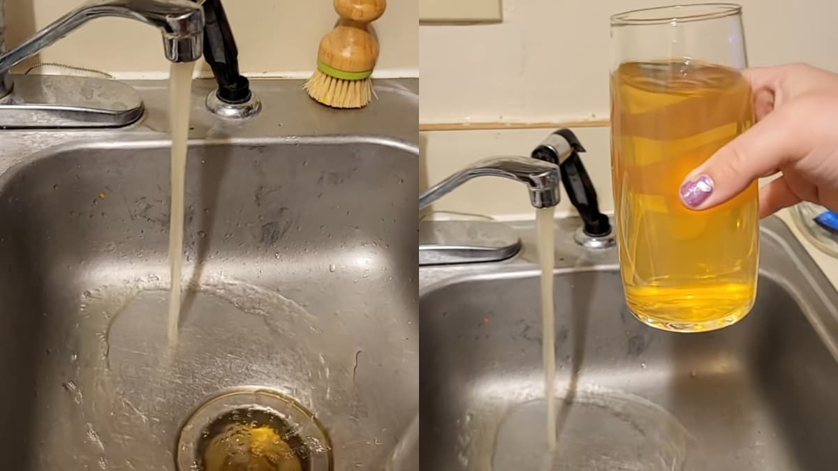 Disturbing Video Shows Michigan Woman’s Tap Water Coming Out Yellow: ‘America Is Such a Dumpster Fire’