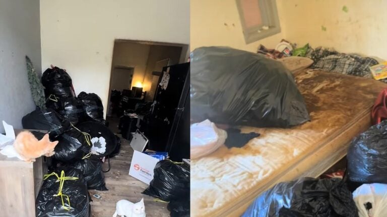 Disgusting Ohio Tenants Leave Rented House in Shocking Condition: ‘How Do People Live Like This!!!!’ A picture of the Ohio house.