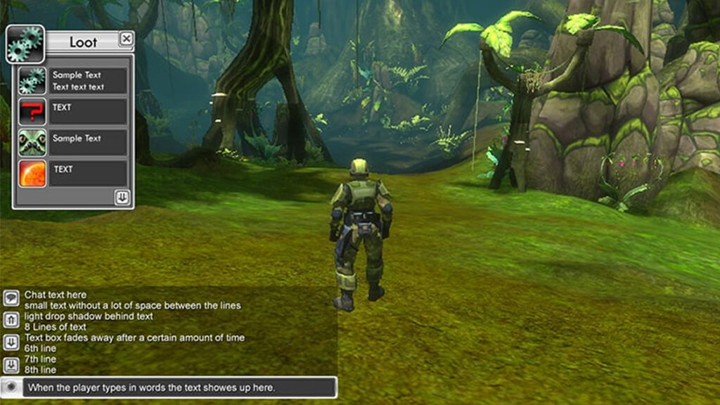 Halo MMO Titan test screenshot