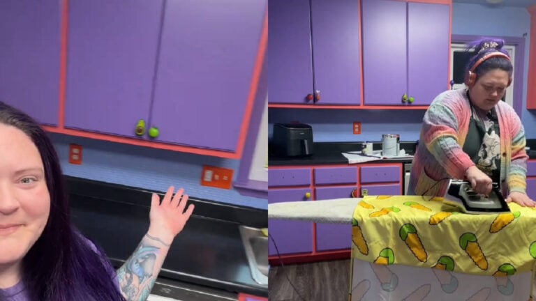 Alabama Woman Shares Amazing Progress on Her DIY Simpsons Kitchen, ‘Love this as much as Ned loves purple drapes’ Alabama Woman Shares Amazing Progress on Her DIY Simpsons Kitchen, 'Love this as much as Ned loves purple drapes'
