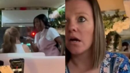 Florida Server Snaps At Customers Interrupting Her Singing